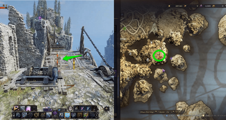 Throne and Liberty (TL) - Drawbridge Location