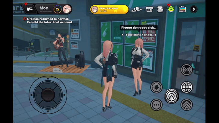 Trust Increase With Yanagi