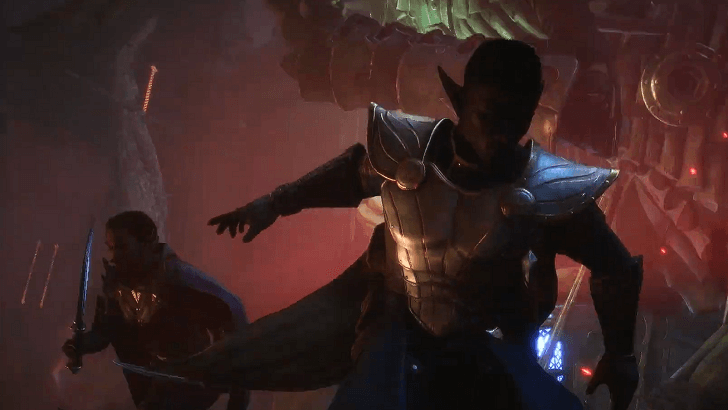 Lucanis and Davrin Ready to Fight