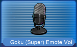 Goku (Super) Emote Voiceover Set