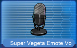 Super Vegeta Emote Voiceover Set