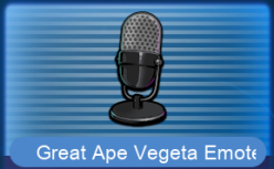 Great Ape Vegeta Emote Voiceover Set