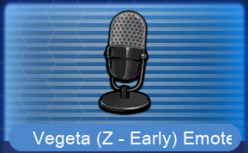Vegeta (Z - Early) Emote Voiceover Set