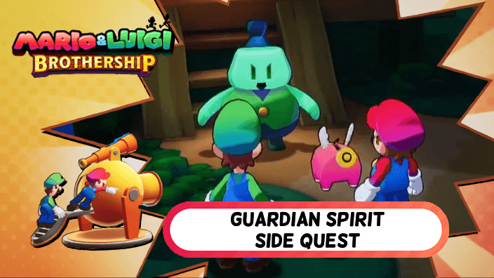Mario Luigi Brothership - Guardian Spirit Side Quest