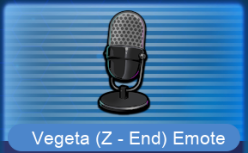 Vegeta (Z - End) Emote Voiceover Set