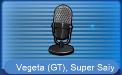 Vegeta (GT) Super Saiyan 4 Emote Voiceover Set