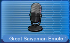 Great Saiyaman Emote Voiceover Set