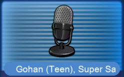 Gohan (Teen) Super Saiyan 2 Emote Voiceover Set