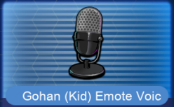 Gohan (Kid) Emote Voiceover Set