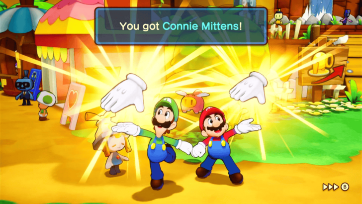 Receiving the Connie Mittens