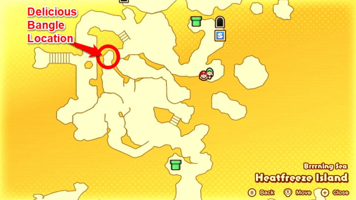 Delicious Bangle Location Map