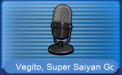 Vegito Super Saiyan God Super Saiyan Emote Voiceover Set