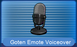 Goten Emote Voiceover Set