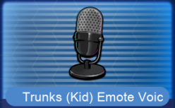 Trunks (Kid) Emote Voiceover Set