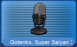 Gotenks Super Saiyan 3 Emote Voiceover Set