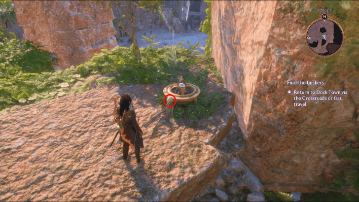 Clifftops Puzzle First Brazier