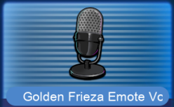 Golden Frieza Emote Voiceover Set