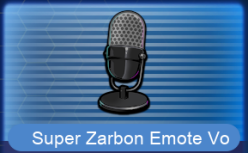 Super Zarbon Emote Voiceover Set