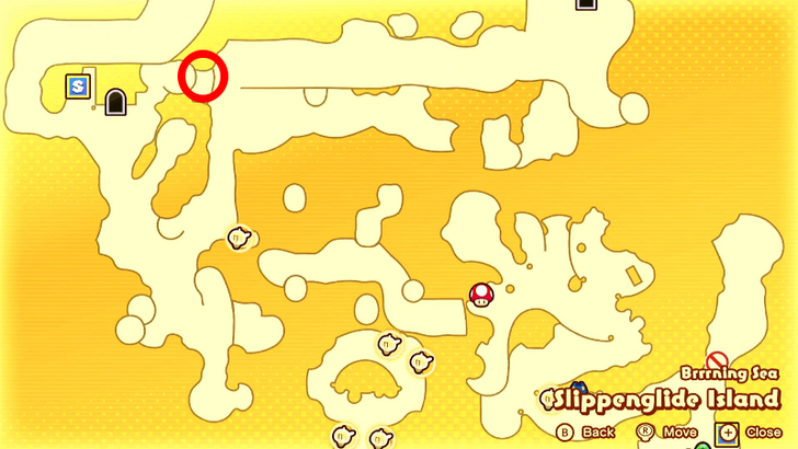 Slippenglide Grampy Turnip Map