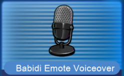 Babidi Emote Voiceover Set