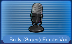 Broly (Super) Emote Voiceover Set