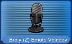 Broly (Z) Emote Voiceover Set