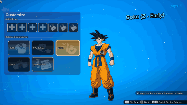 Collectibles - How to Equip Emotes and BGM