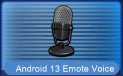 Android 13 Emote Voiceover Set