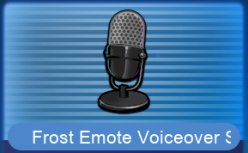 Frost Emote Voiceover Set