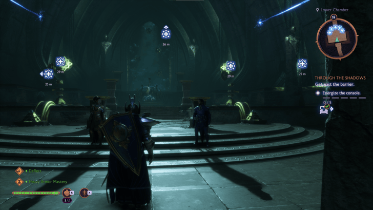 Through The Shadows - Disable The Barrier