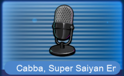 Cabba Super Saiyan Emote Voiceover Set