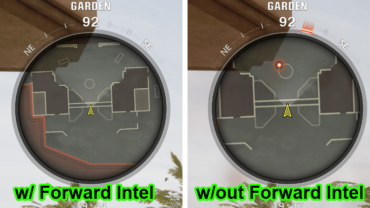 Forward Intel Perk - Larger Minimap