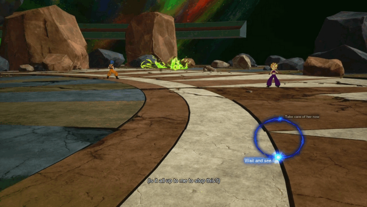 Dragon Ball Sparking Zero Choose to Wait and See