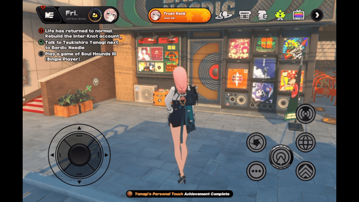 Yanagi Trust Increase to Trusted