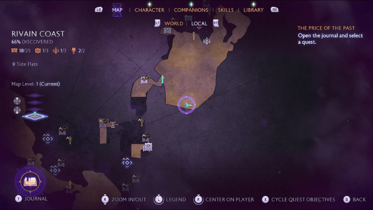 Tide Flats Puzzle Brazier 2 Map