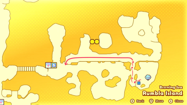Map of Where to Take the Rock Going to Gorumbla