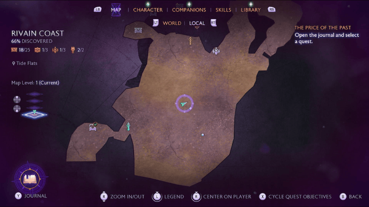 Tide Flats Puzzle Brazier 3 Map