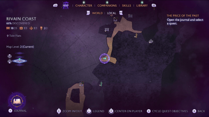 Tide Flats Puzzle Brazier 3 Map