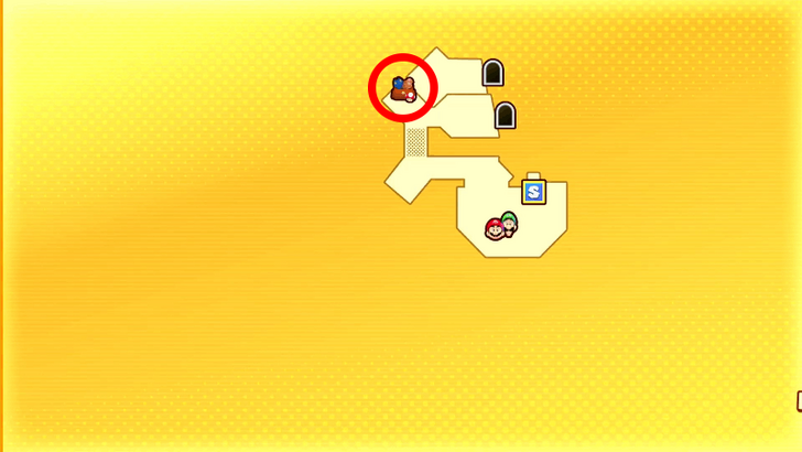 Fortress Zokket Item and Gear Shop Map