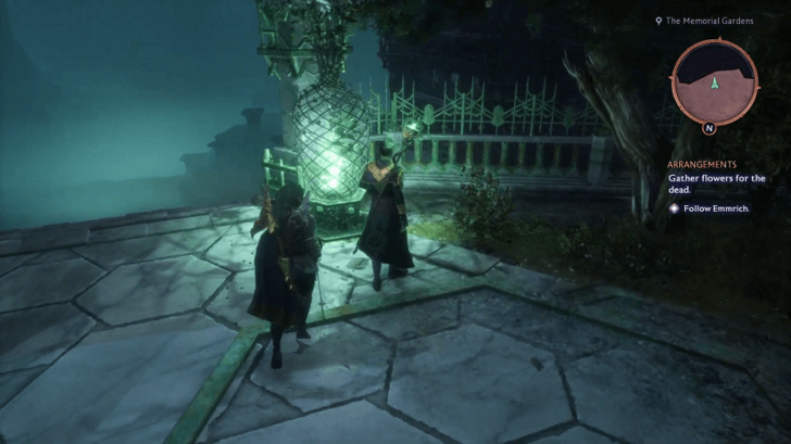 Follow Emmrich through the Necropolis Gardens