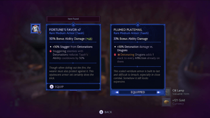 Tide Flats Brazier Puzzle Reward