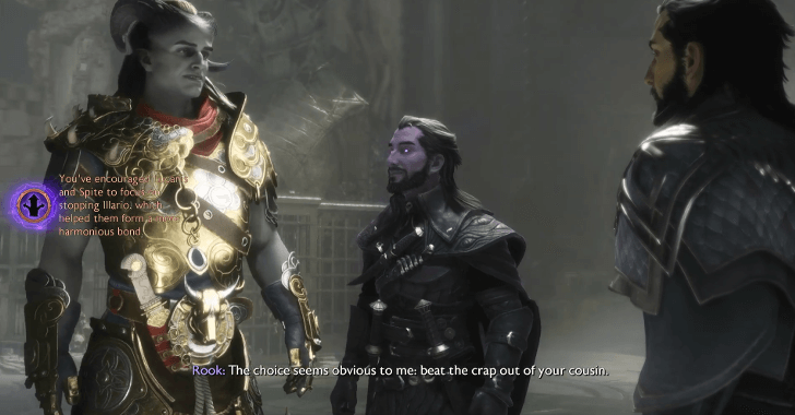 Punish Illario Choice Outome