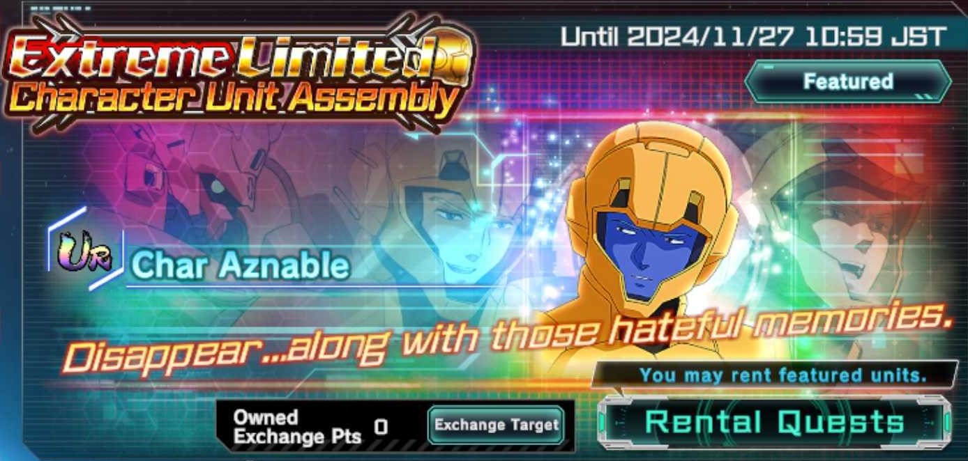 Mobile Suit Gundam UC Engage- Extreme Limited Character Unit Assembly