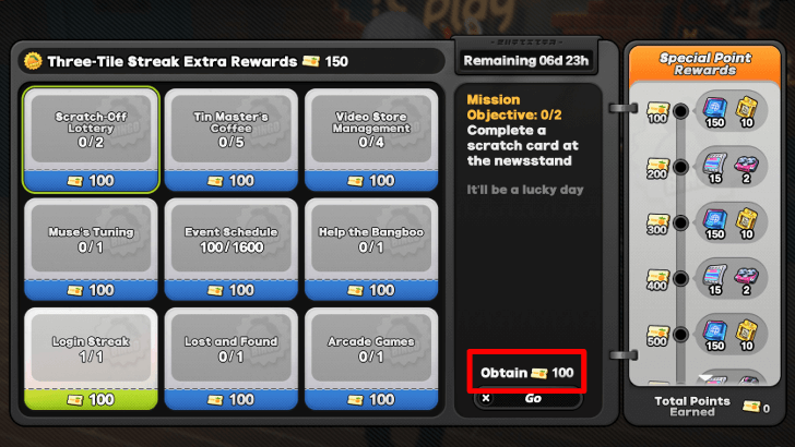 Obtain Ridu Weekly Points