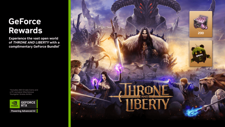 Throne and Liberty Nvidia Reward