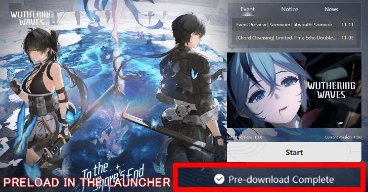 Preload in the launcher