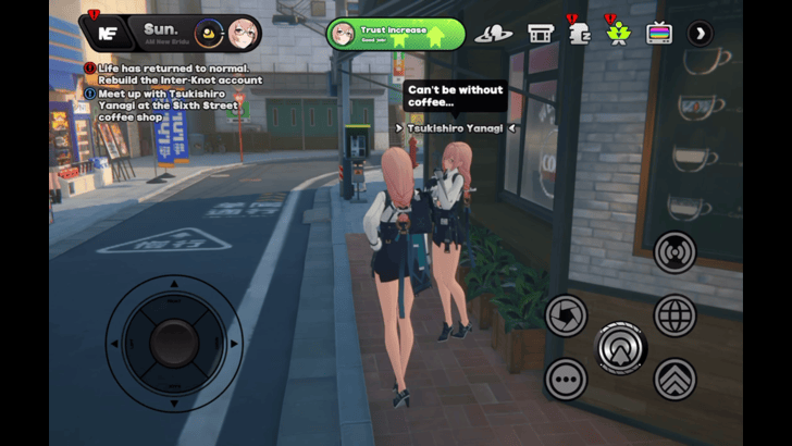 Trust Increase With Yanagi