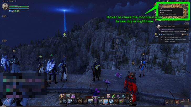 Throne and Liberty (TL) - Night Time