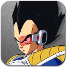 Dragon Ball Sparking Zero - Vegeta (Z-Scouter) (Silver)
