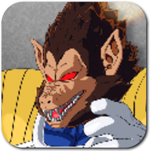Dragon Ball Sparking Zero - Great Ape Vegeta (Silver)